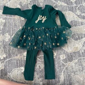 Baby girl Christmas set
